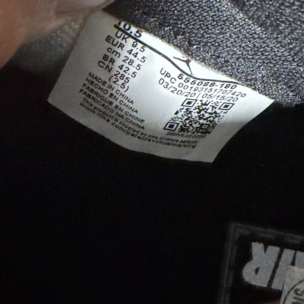 Jordan size 10